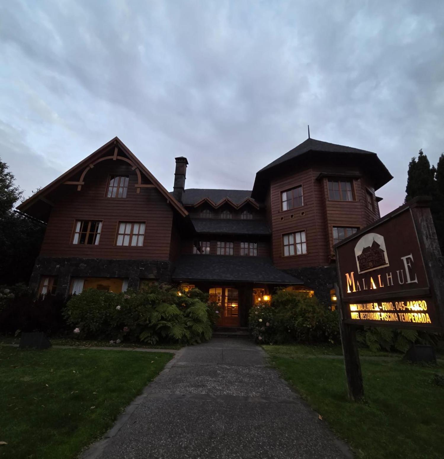 Hotel Malalhue 푸콘 외부 사진