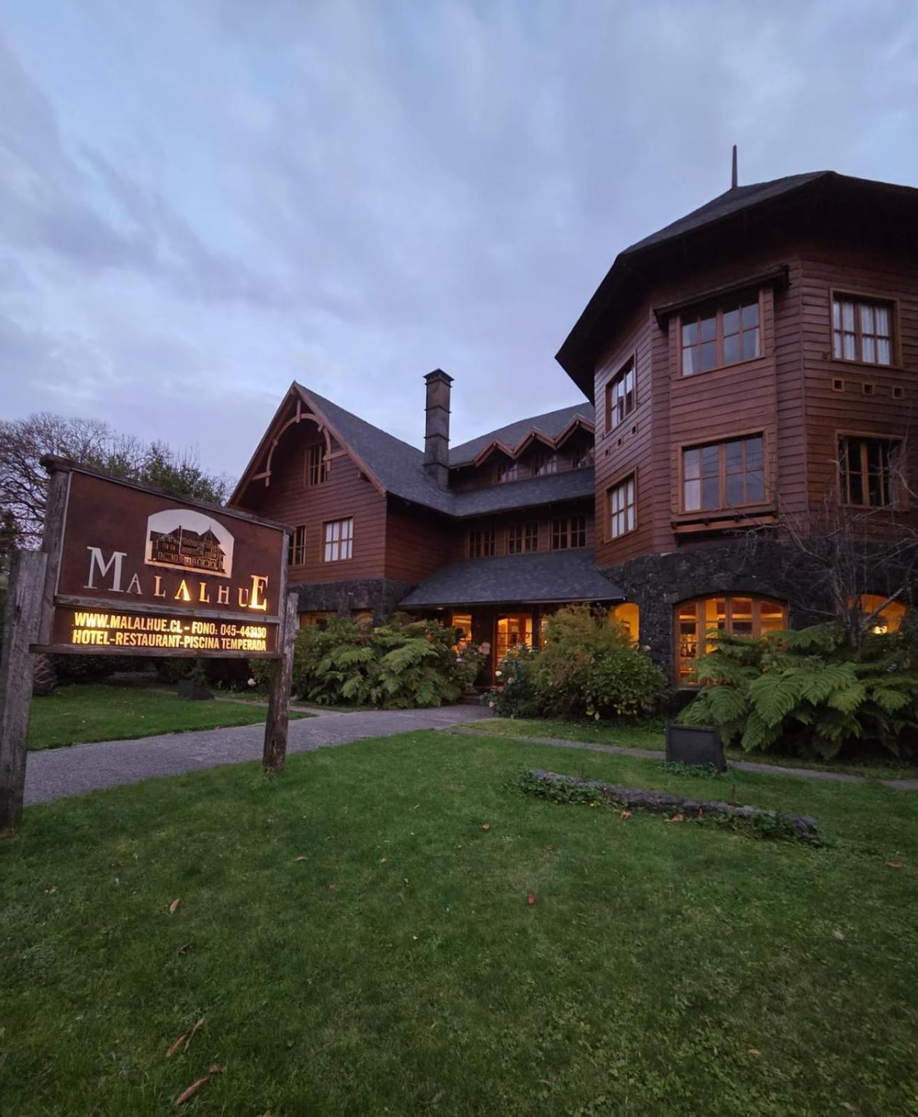 Hotel Malalhue 푸콘 외부 사진